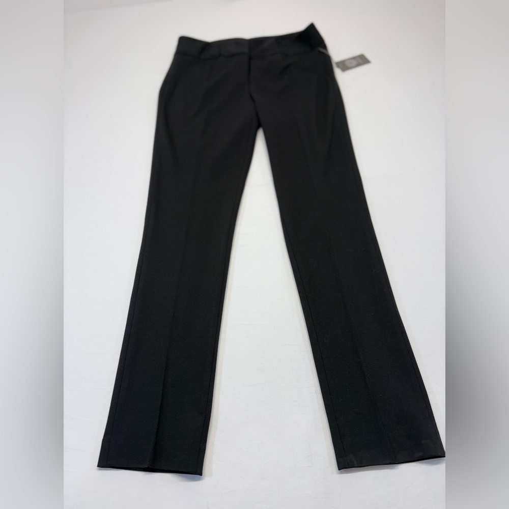 Vince Camuto Black Straight-Leg Dress Pants NWT